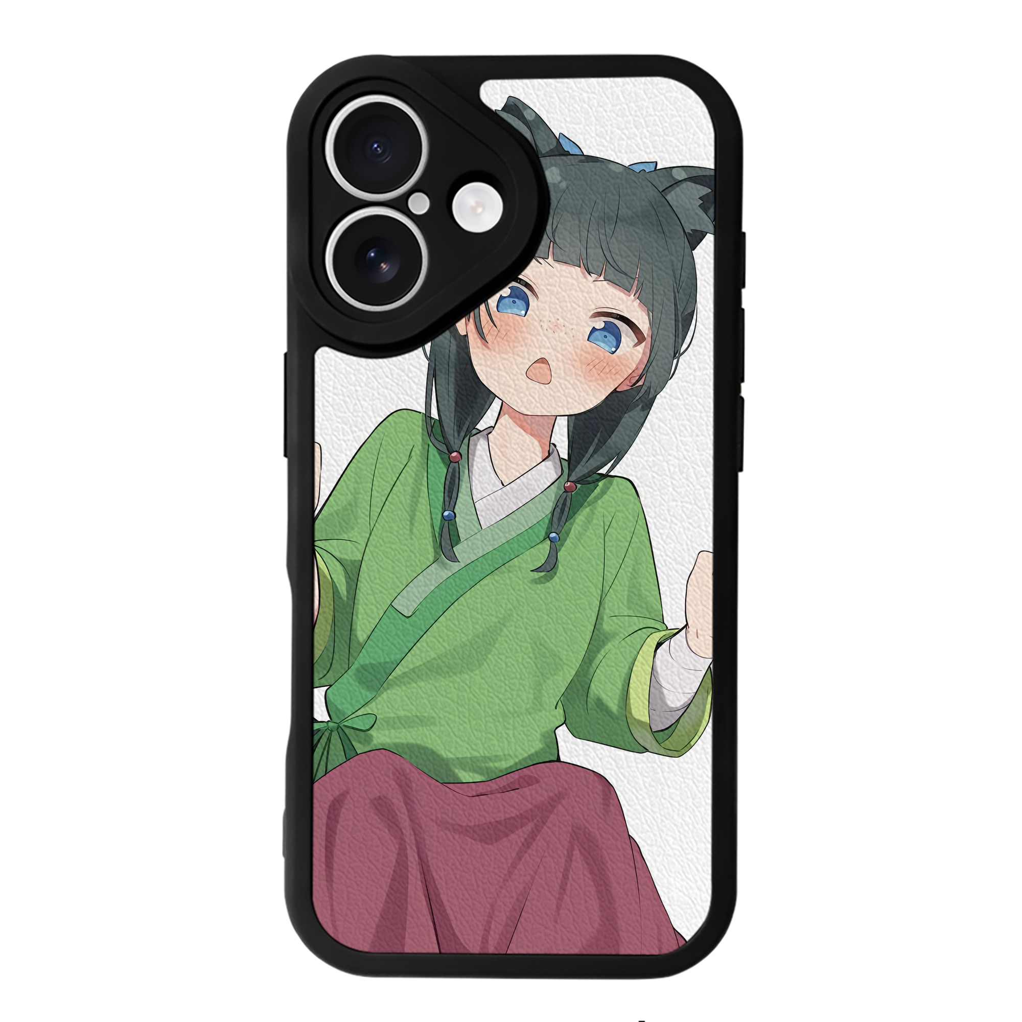 薬屋のひとりごと The Apothecary Diaries 【iPhone 16シリーズ対応】シリコンスマホケース（レザー調） 材質：シリコン